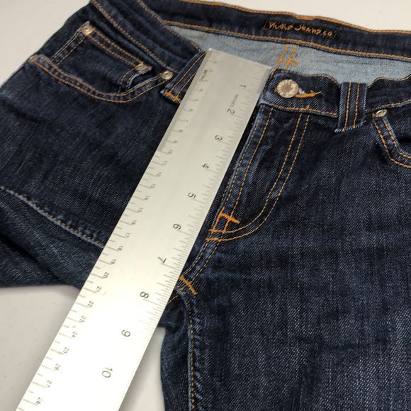 MADE IN ITALY 🇮🇹 NUDIE TIGHT LONG JOHN SKINNY JEANS 28x34 🇮🇹 - Picture 11 of 13